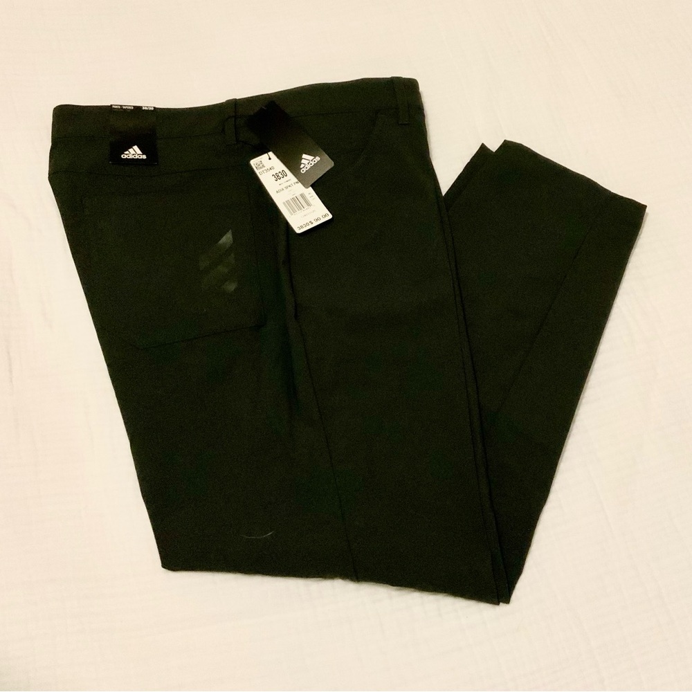 Adidas Men's Dark Green Chinos